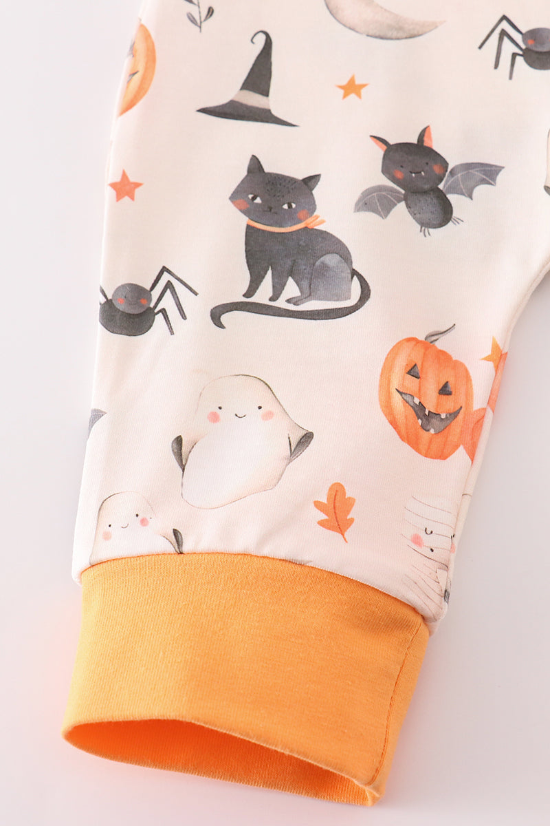 This is Halloween Baby Girl Zipper Pajamas