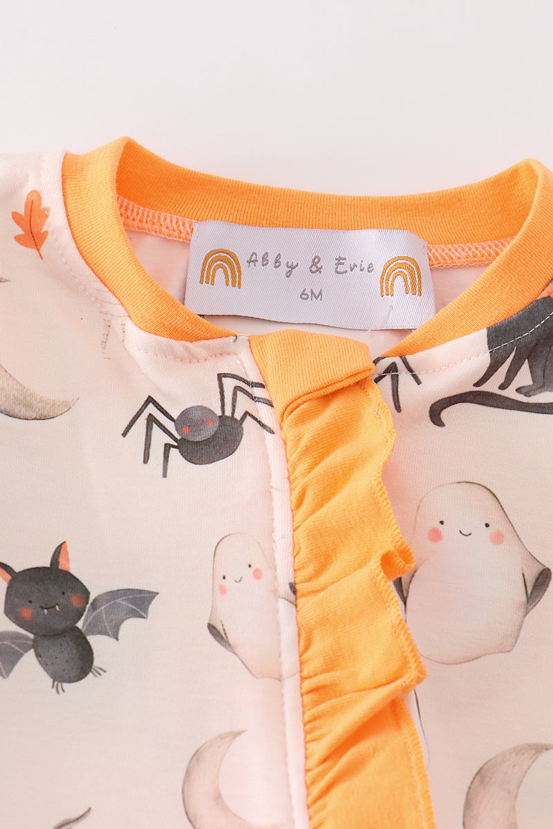 This is Halloween Baby Girl Zipper Pajamas