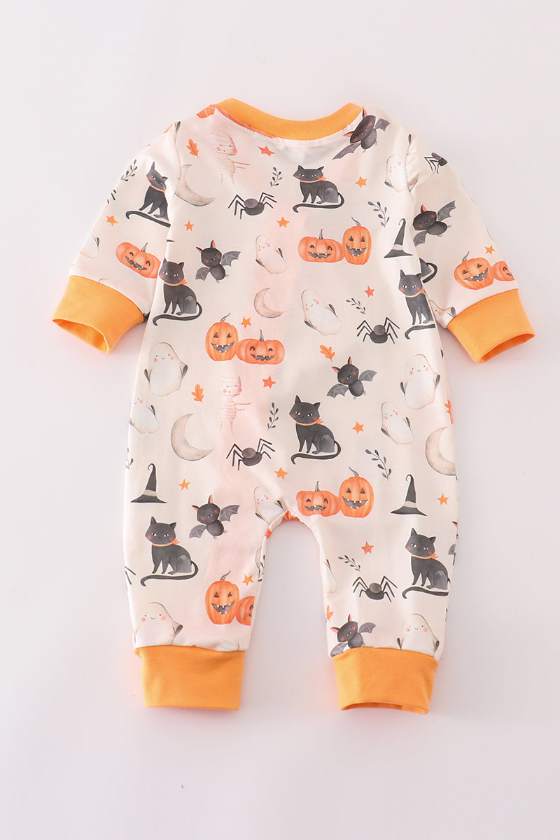 This is Halloween Baby Boy Zipper Pajamas