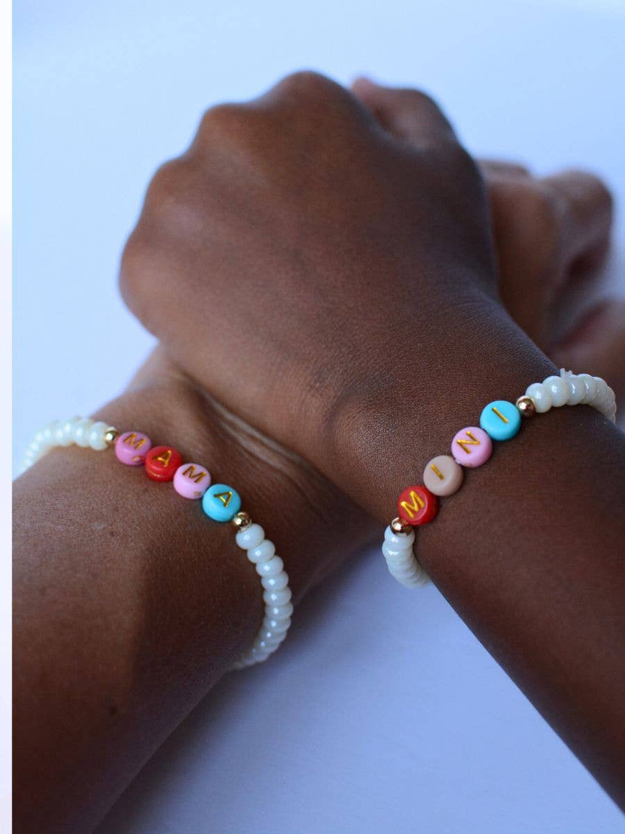 Pearl Mama+Mini Bracelet Set