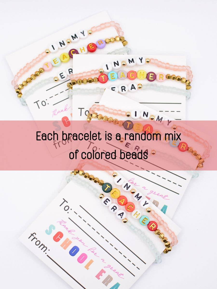 In My Teacher Era Bracelet Set