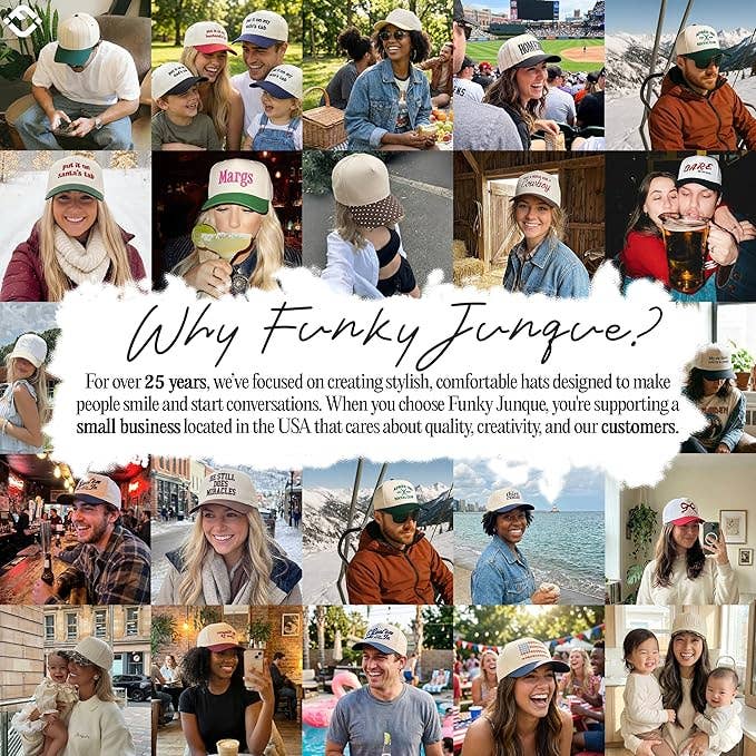 Happy Wife Happy Life Hat - Camo Print
