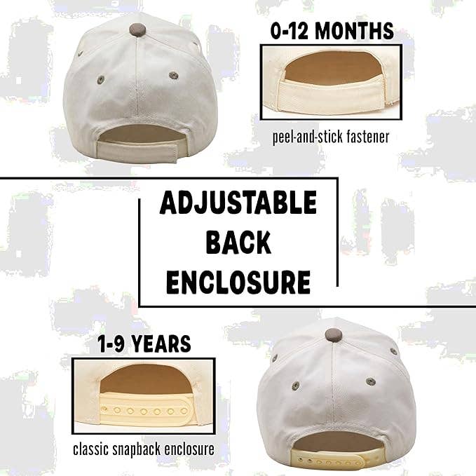Kids/Baby Mac & Cheese Enthusiast Hat- Khaki/Beige