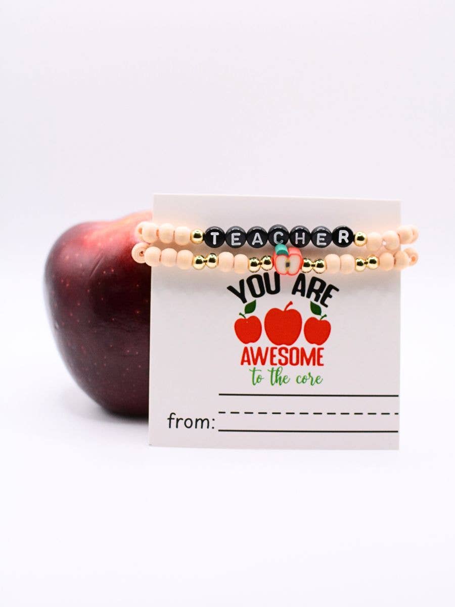 Teacher Bracelet Gift Set