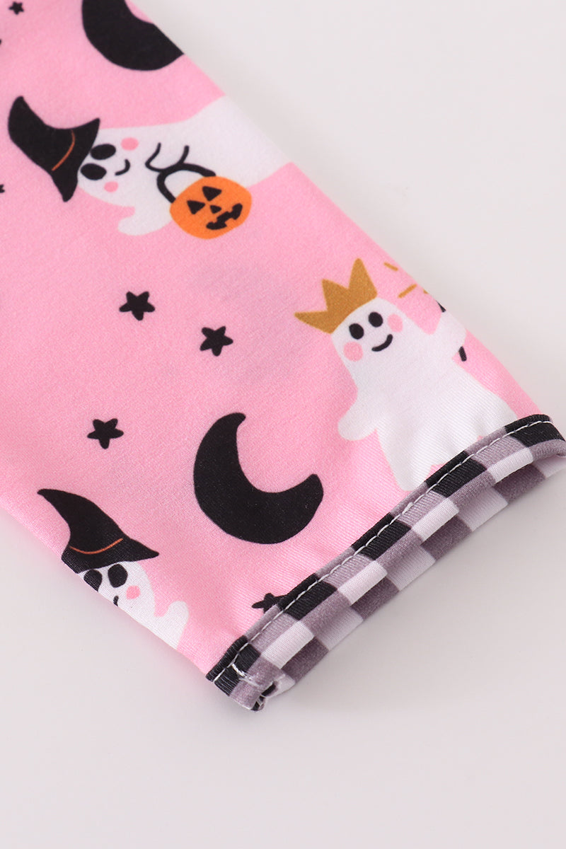 Crowned Ghost Long-sleeved Dress