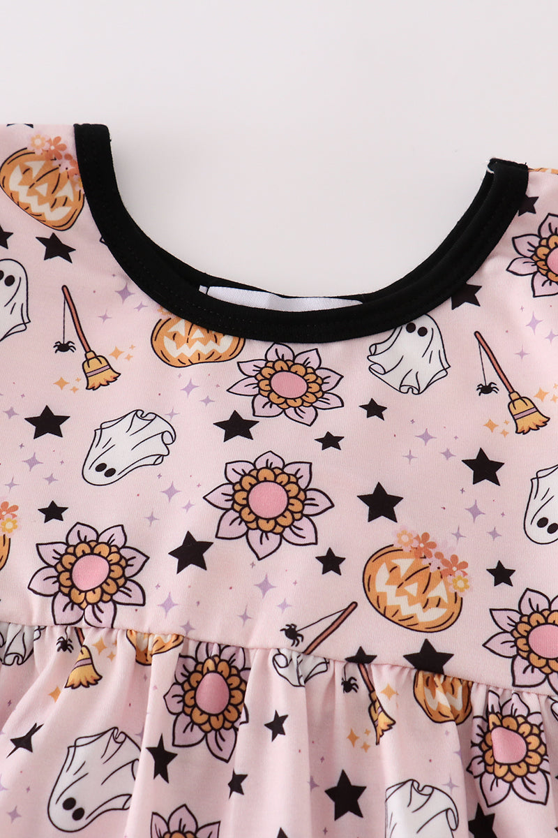 Groovy Ghost Girls Halloween Dress
