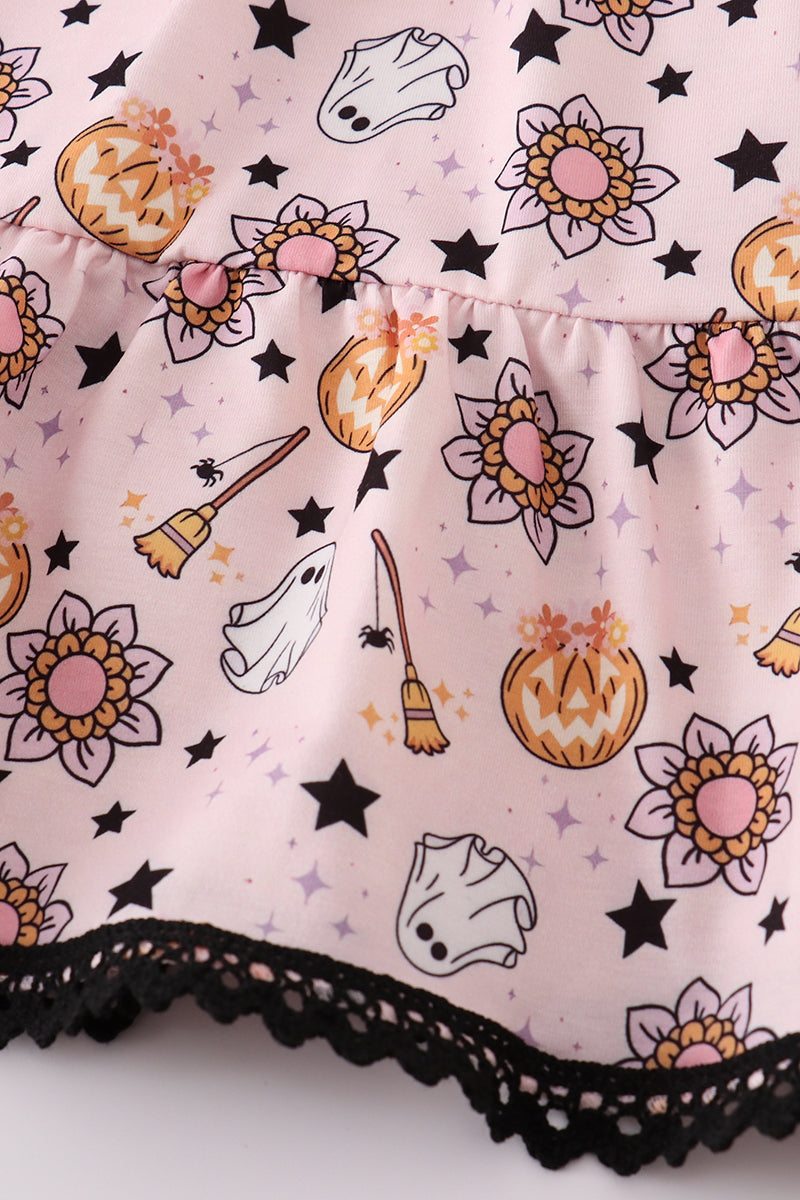 Groovy Ghost Girls Halloween Dress