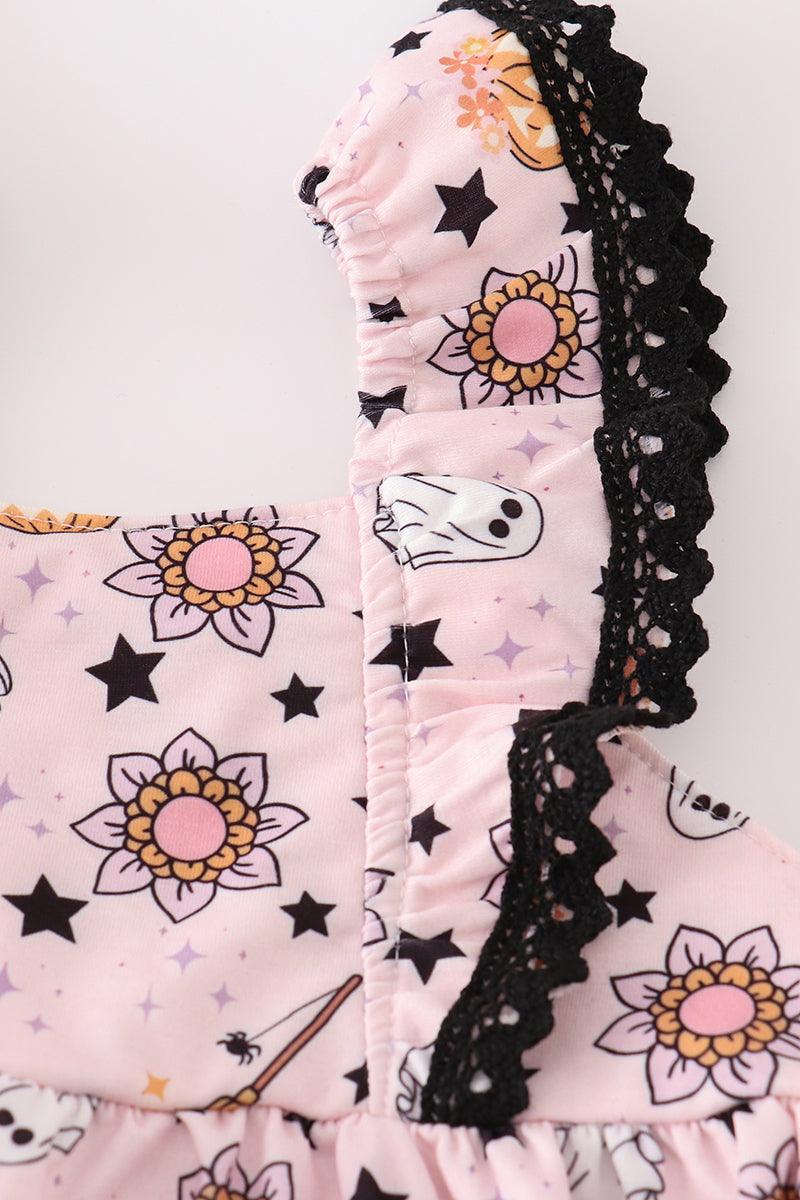 Groovy Ghost Girls Bubble Romper