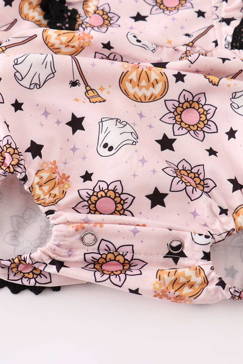Groovy Ghost Girls Bubble Romper