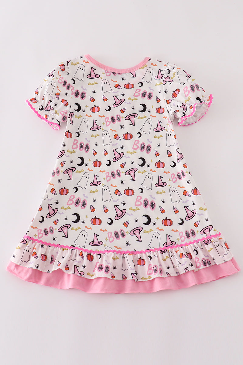 Boo Halloween Princess Dress