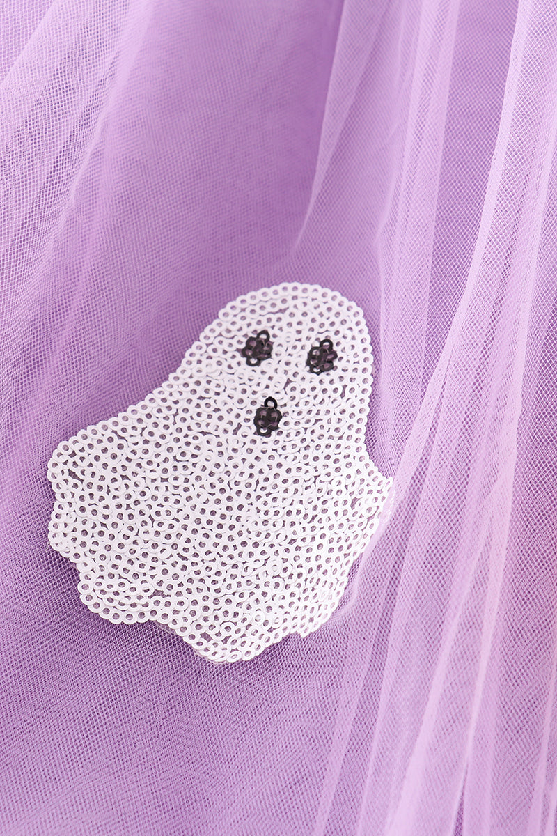 Trick or Treat Purple Tutu Dress