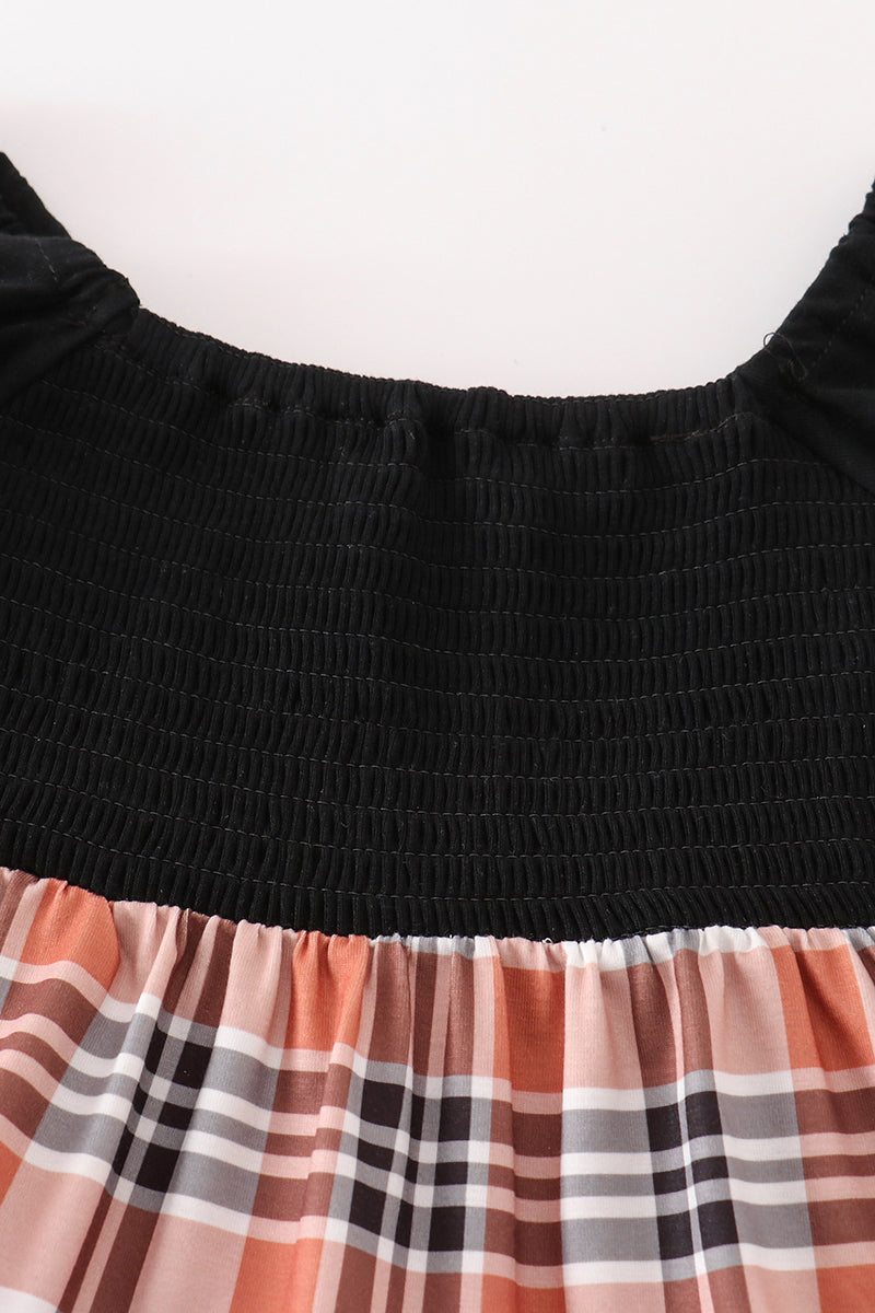 The Rustic Plaid Girls Dress