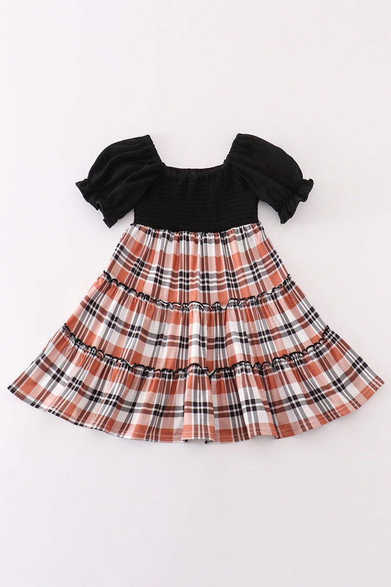 The Rustic Plaid Girls Dress