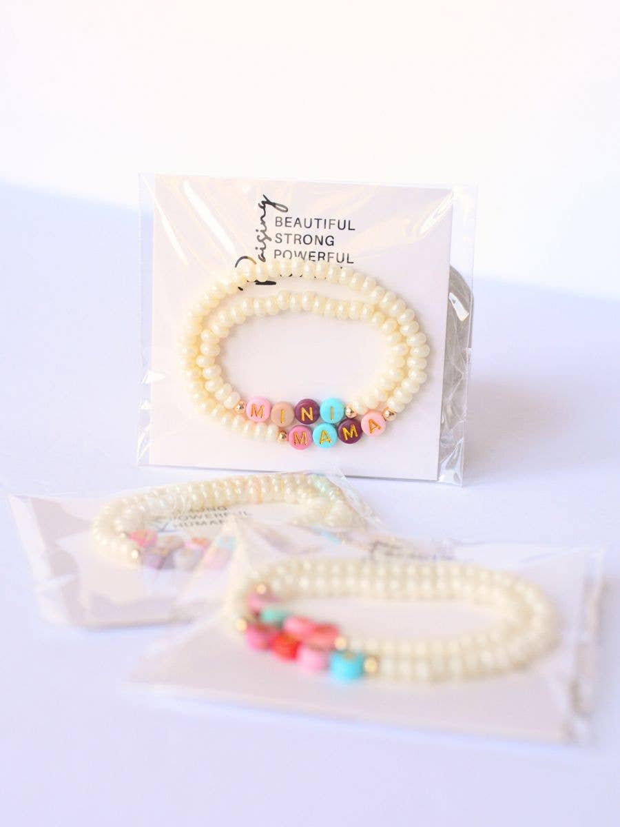 Pearl Mama+Mini Bracelet Set