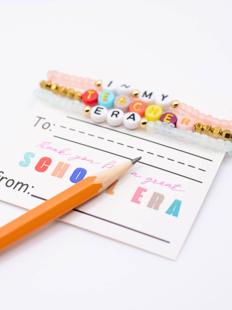 In My Teacher Era Bracelet Set