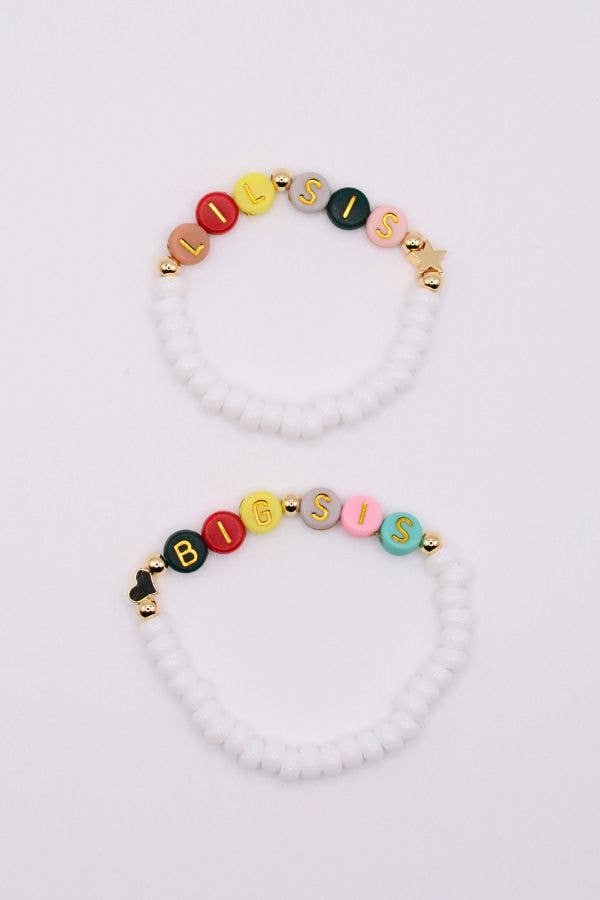 Big sis Lil sis best friends bracelet