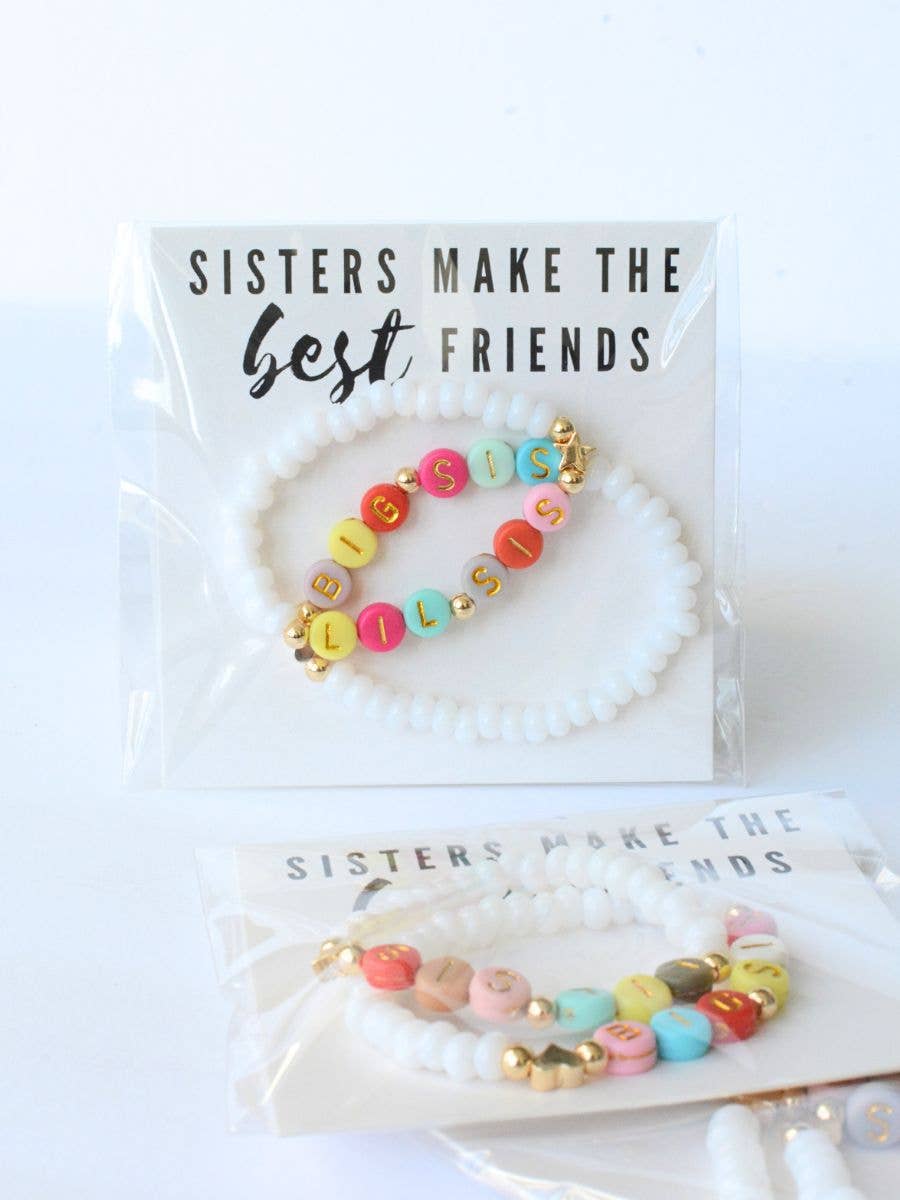 Big sis Lil sis best friends bracelet