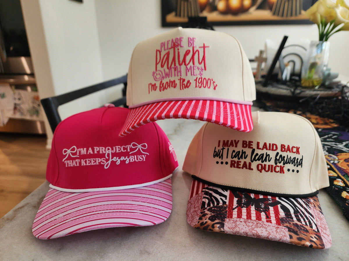 Be Patient with Me Trucker Hat