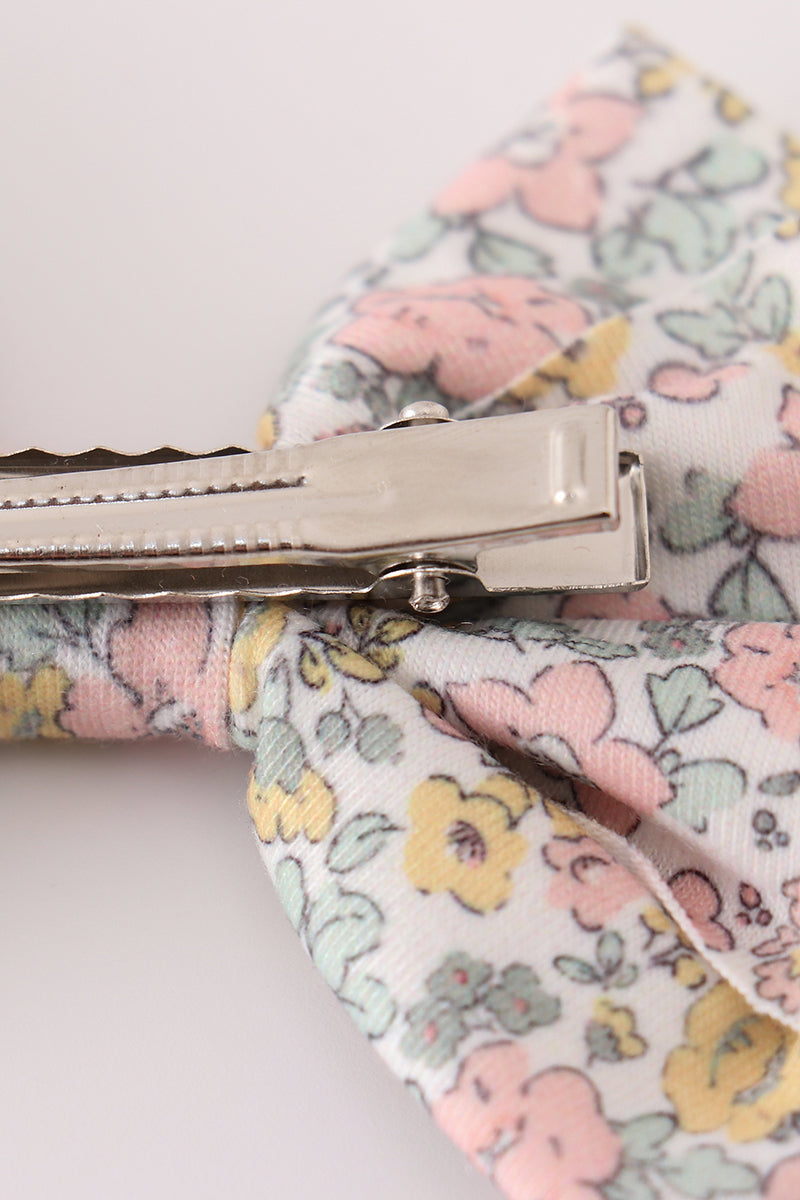 Floral Print Hairbow Set