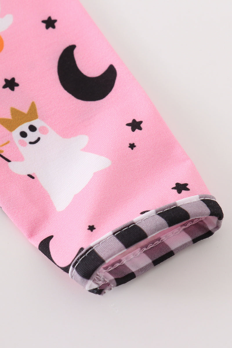 Crowned Ghost Girls Romper