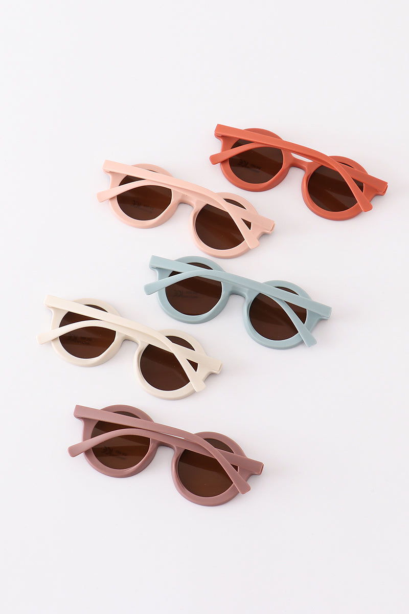 Retro Leopard Print Girls Sunglasses