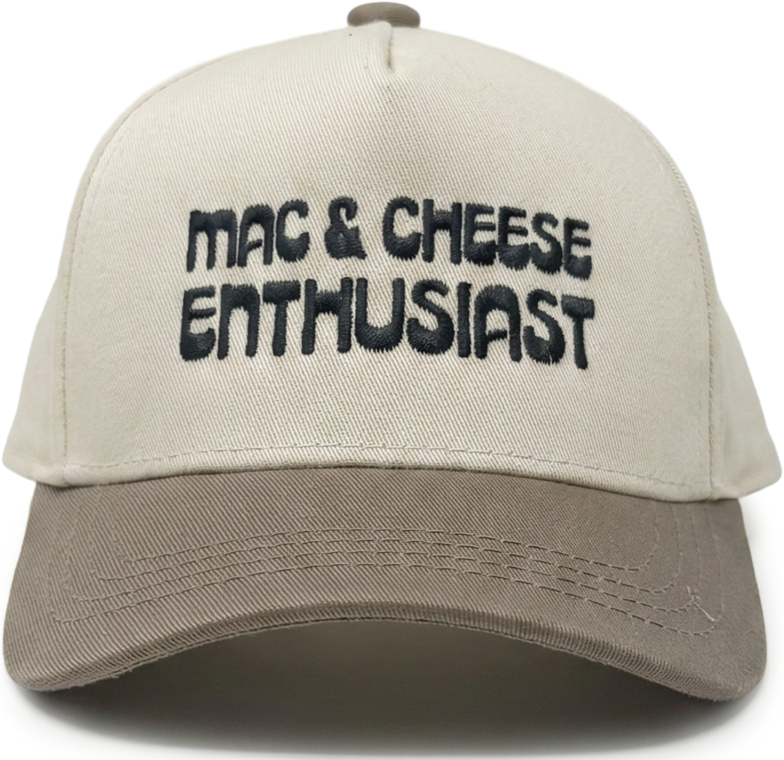 Kids/Baby Mac & Cheese Enthusiast Hat- Khaki/Beige