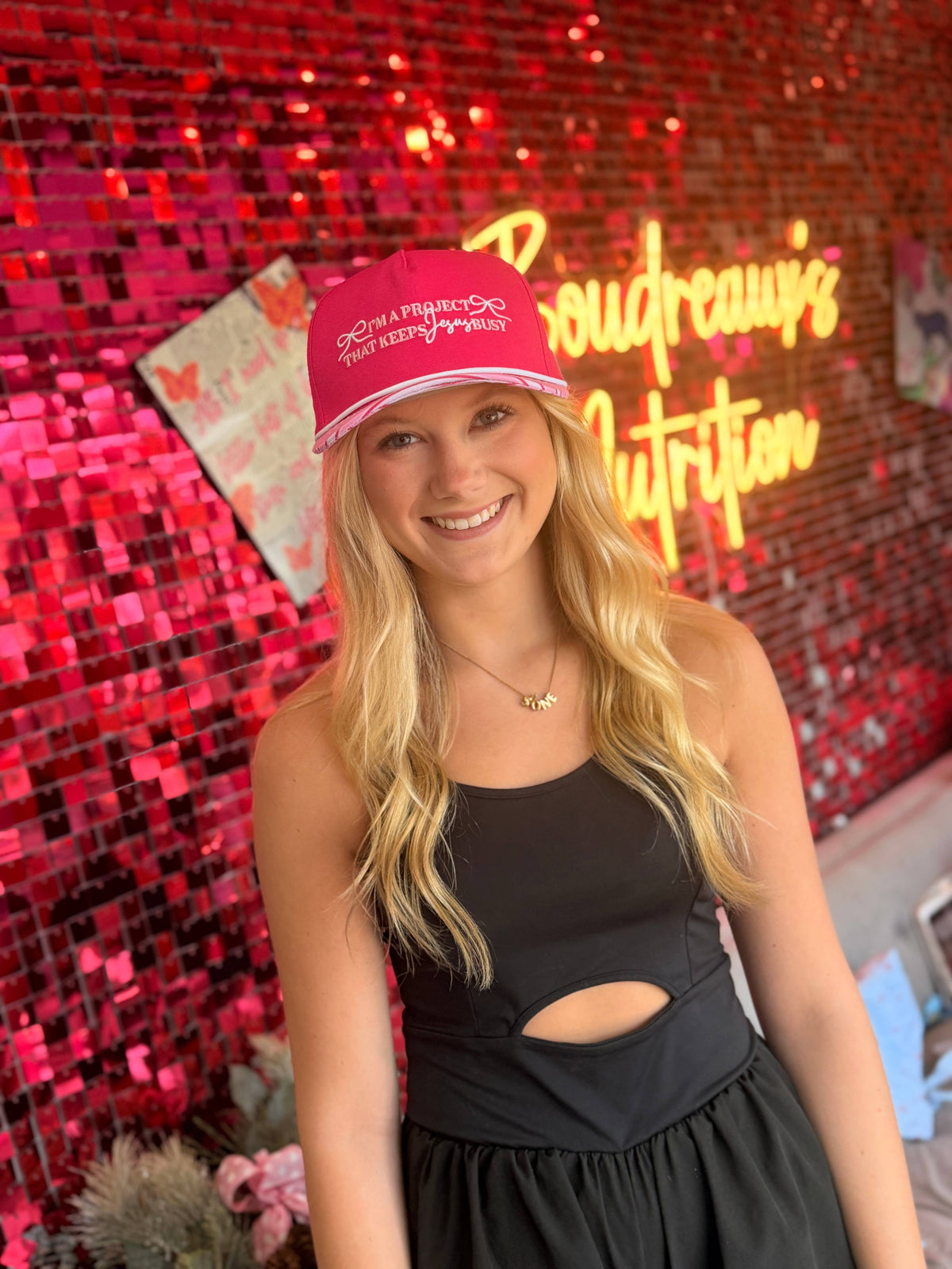 Keeping Jesus Busy Trucker Hat