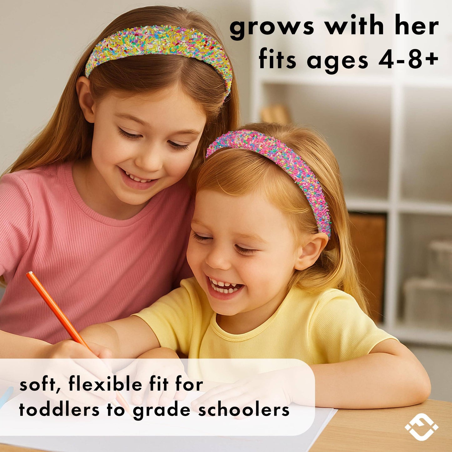 Sprinkle Girls Headband - Candy Pink