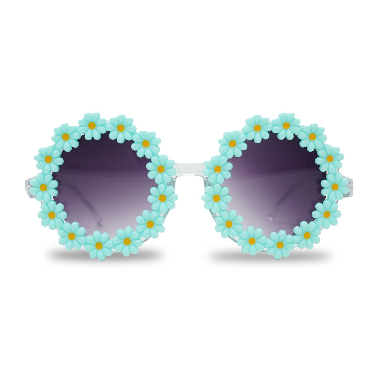 Round Daisy Flower Kids Sunglasses