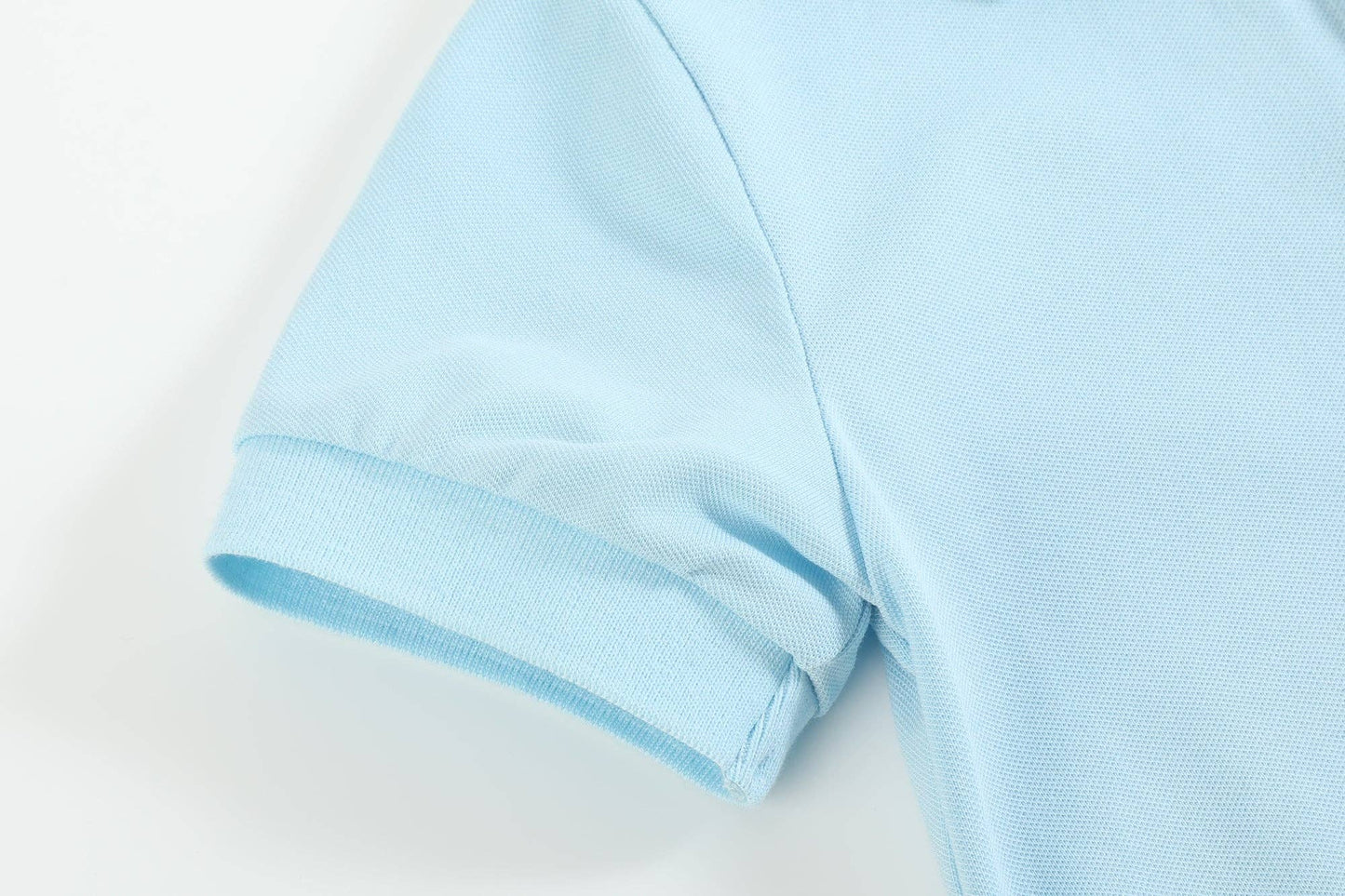 Light Blue Golf Tee Time Polo Shirt