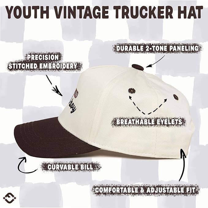 Kids Certified Mamas Boy Brown/Beige Cap