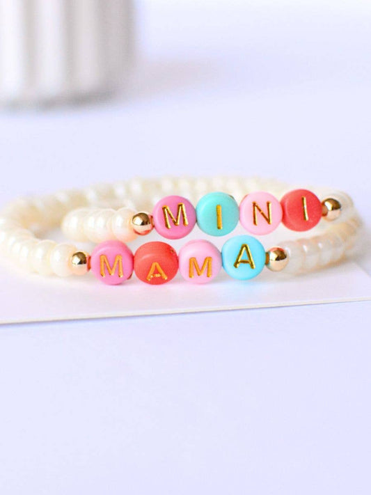 Pearl Mama+Mini Bracelet Set