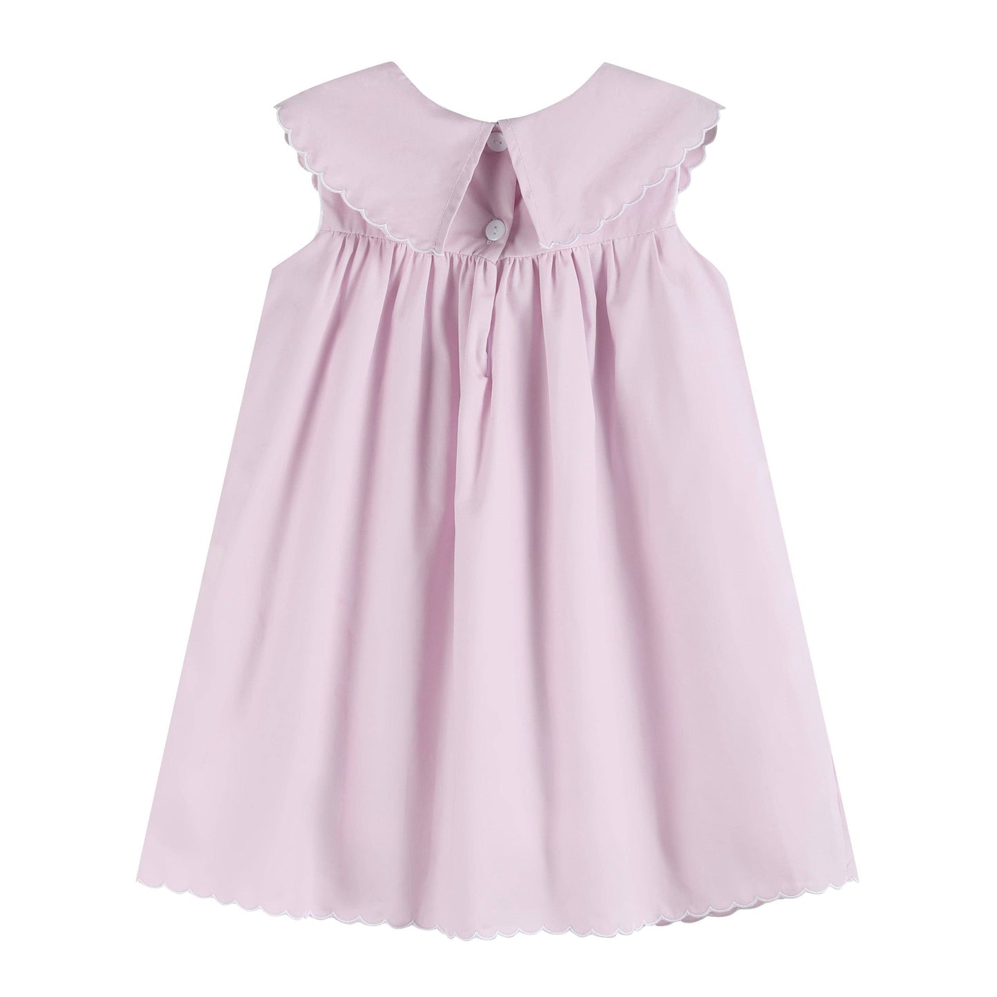 Light Purple Bunny and Flowers Girls Dress