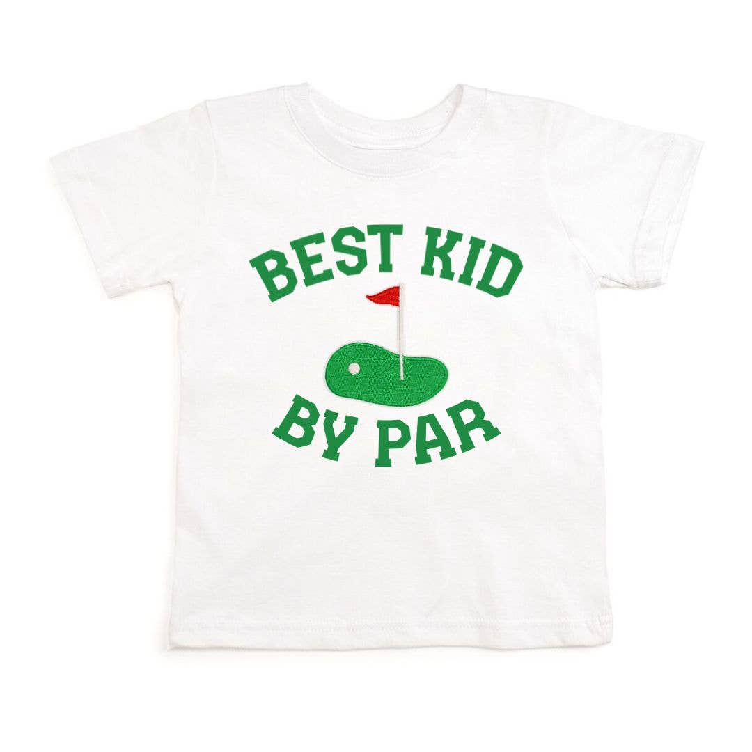 Best Kid By Par Patch Short Sleeve T-Shirt - Boys Clothing: 2T