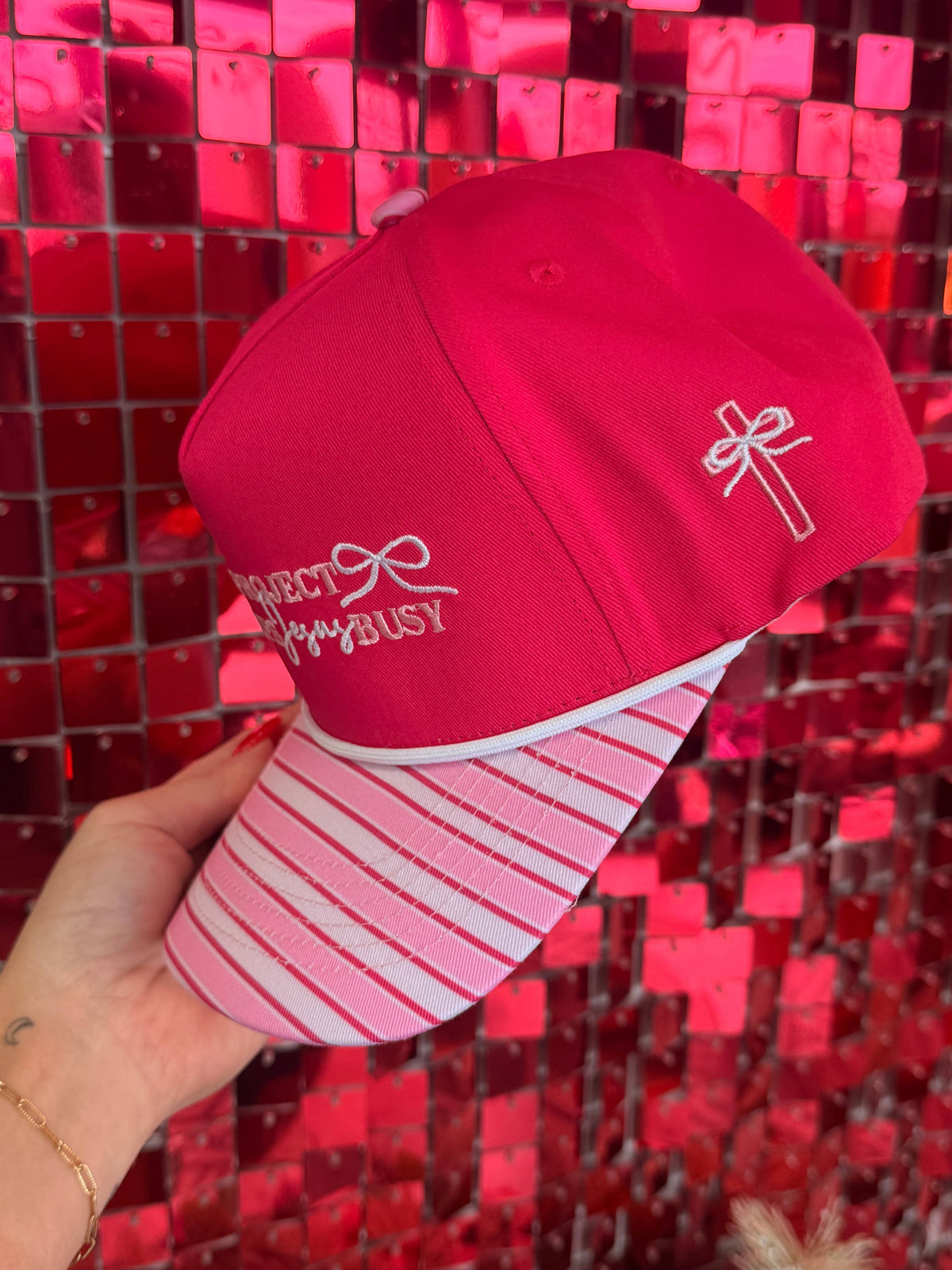 Keeping Jesus Busy Trucker Hat