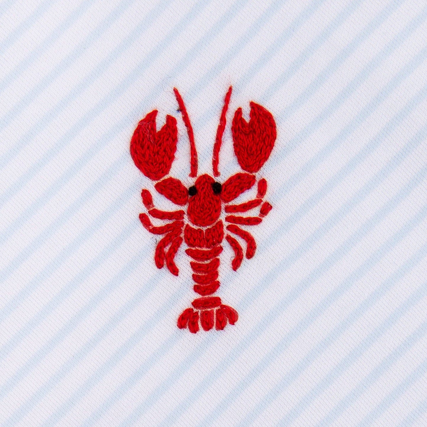 Lil' Snappers Crawfish Embroidered Dress