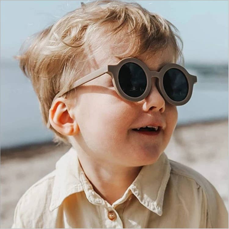 Retro Round Toddler & Kids UV400 Sunglasses