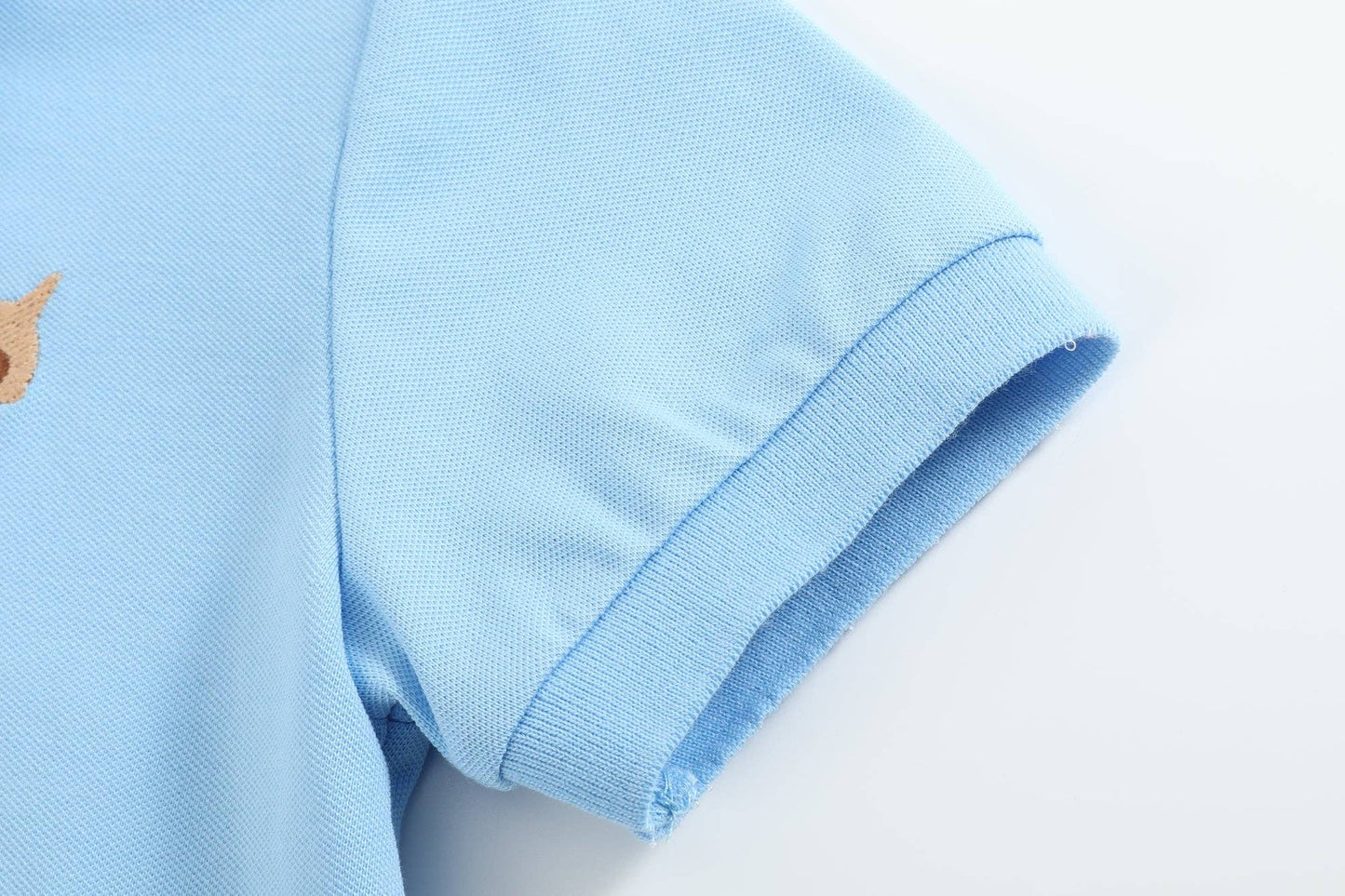 Blue Puppy Boys Polo Shirt