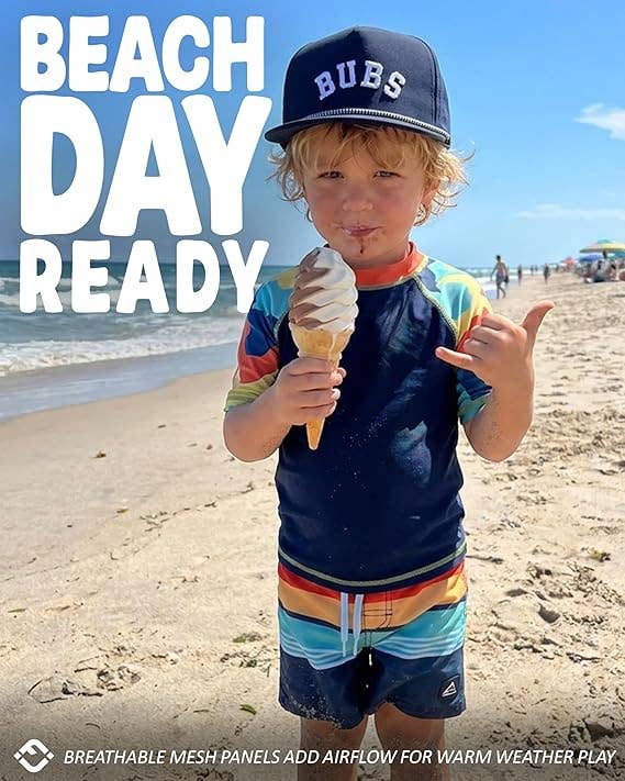 Boy's Hat - Bubs - Navy: Youth