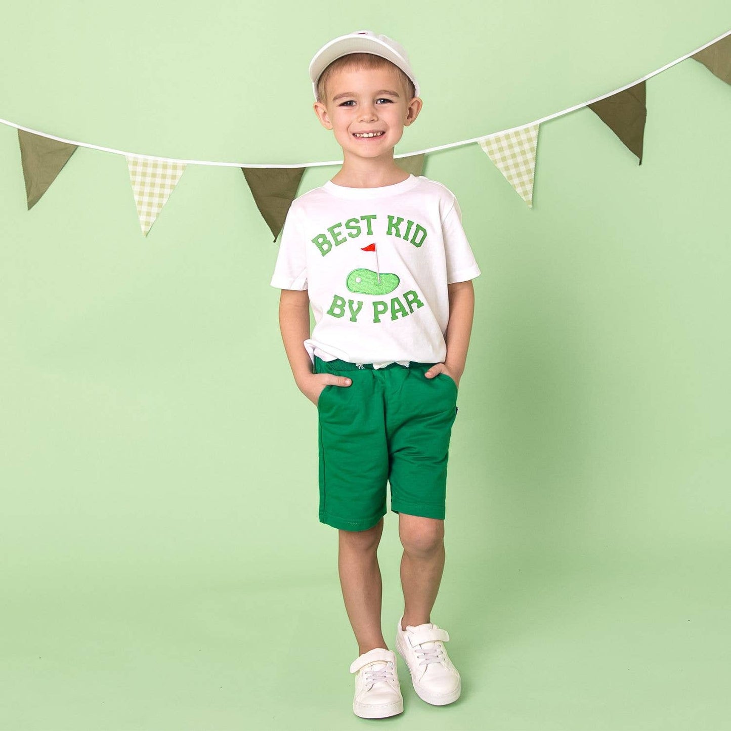 Best Kid By Par Patch Short Sleeve T-Shirt - Boys Clothing: 2T
