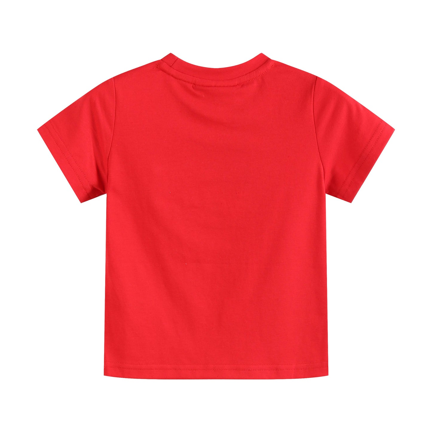 Red and Blue Baseball Smocked Boys Short Set