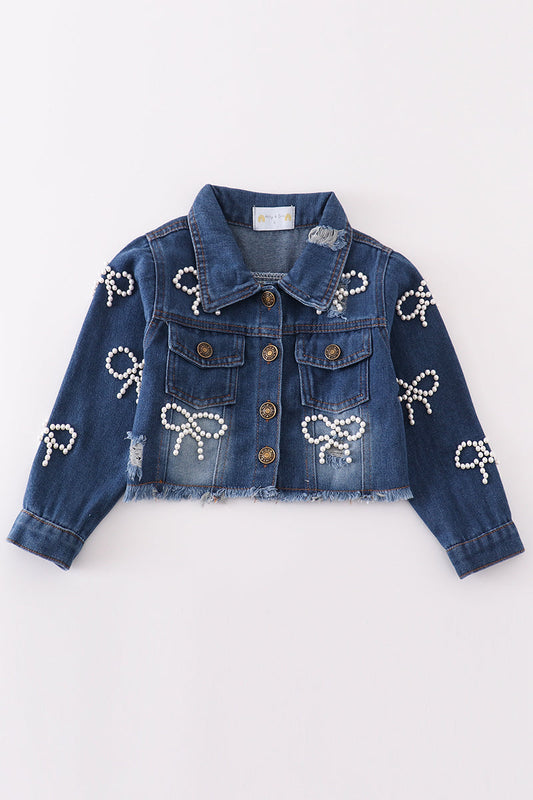 Denim & Pearls Girls Jacket