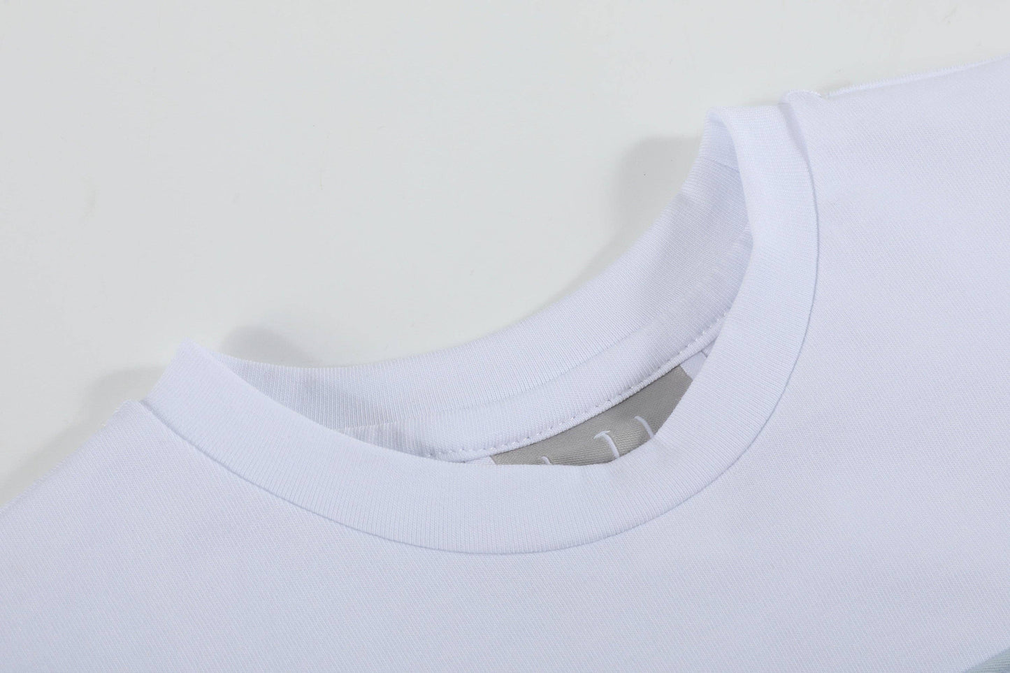 Light Blue Shorts and White Crosses Shirt Boys Set