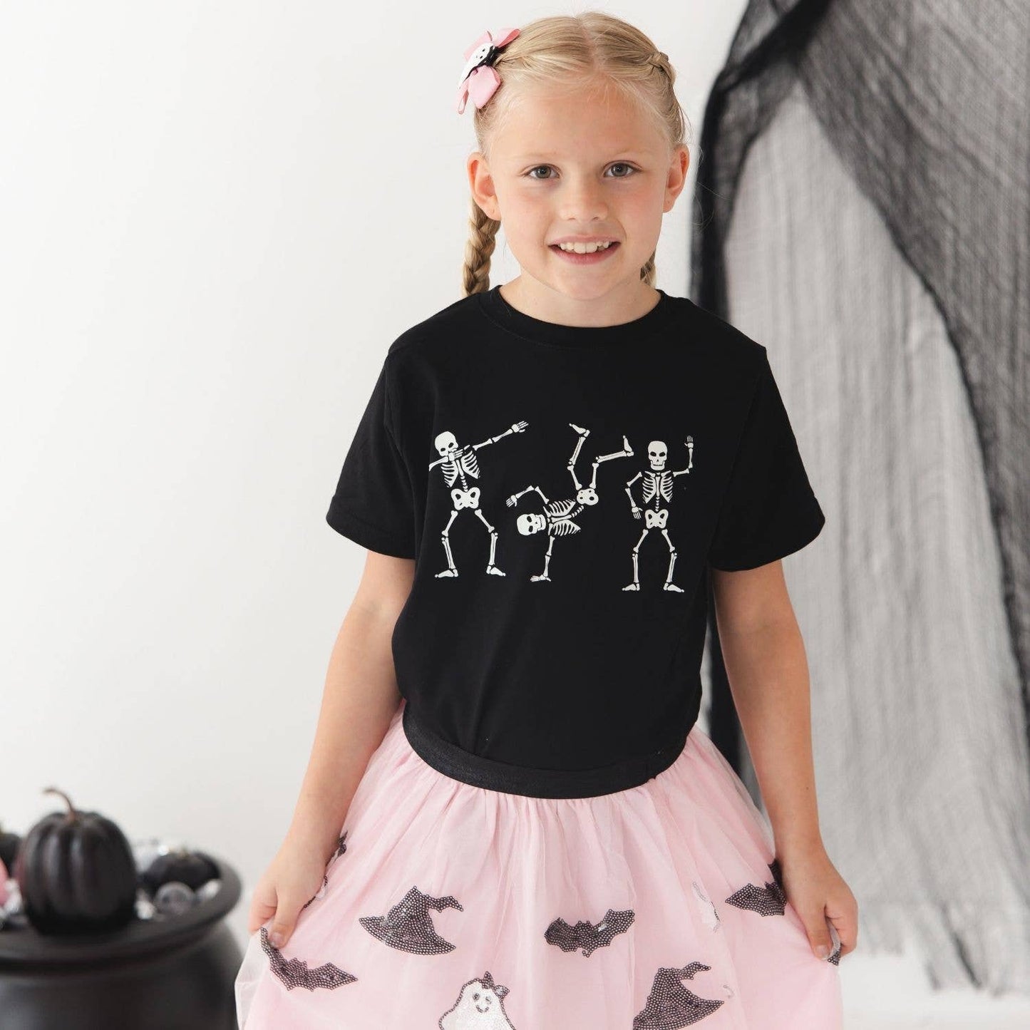 Spooky Babe Sequin Halloween Tutu Skirt - Kids Clothing: 0-12M