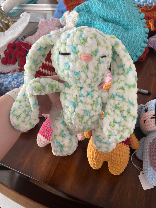 Crocheted Baby Bunny Stuffie
