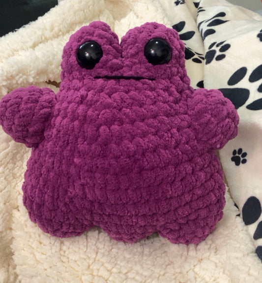Ditto Character Purple Hard-Eyed Stuffie