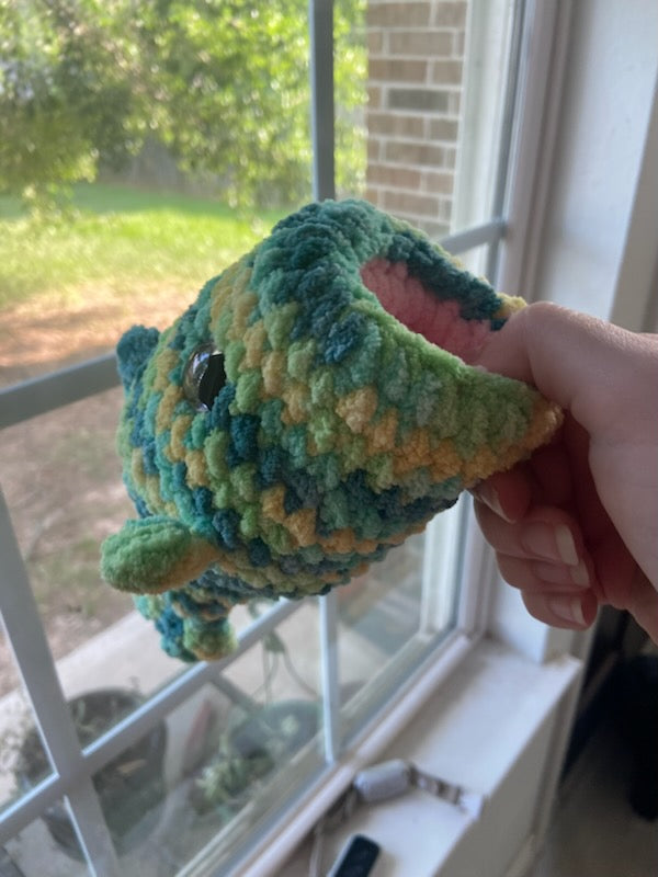 Crocheted Bass Fish