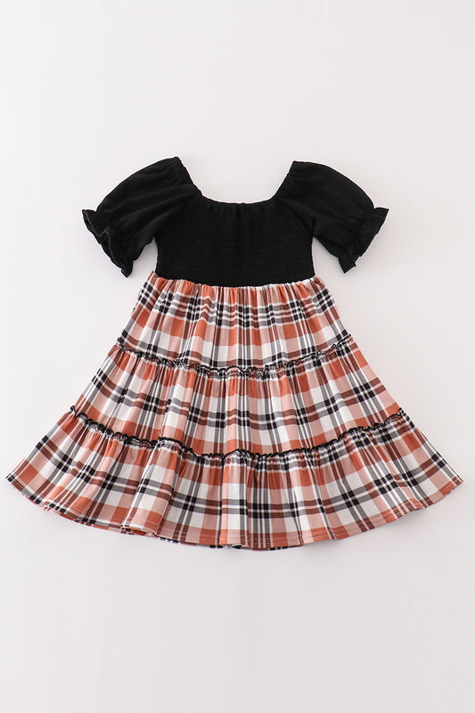 The Rustic Plaid Girls Dress