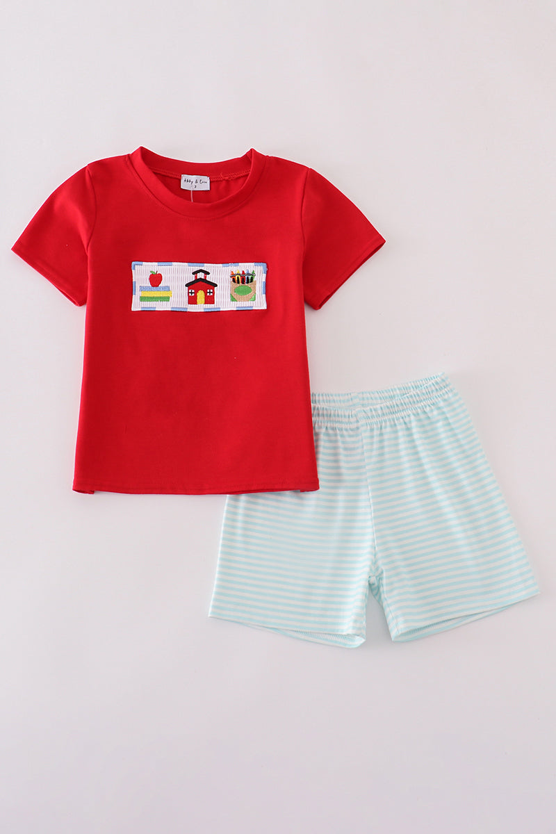 Boys Back to School Short Set