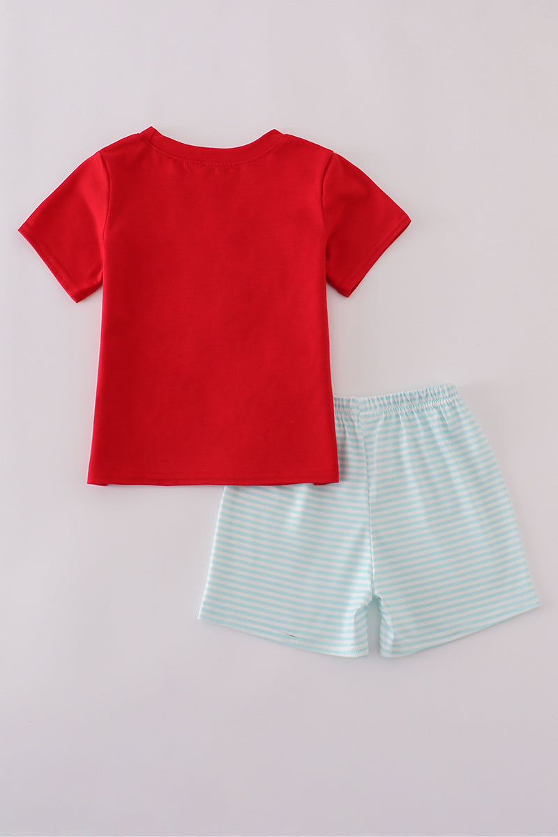 Boys Back to School Short Set